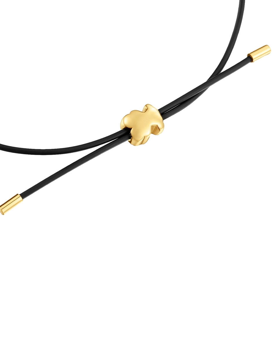 Pulsera Tous de oro amarillo 14 K Bold Motif acabado brillante